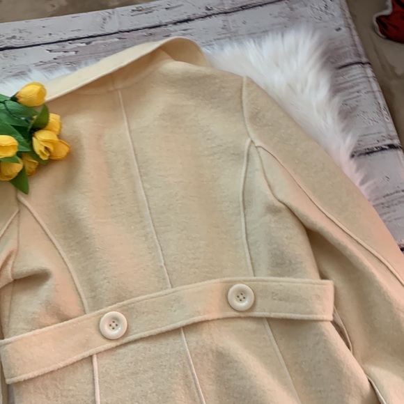 MERONA IVORY WAISTLINE DOUBLE BREASTED JACKET - Picture 11 of 16